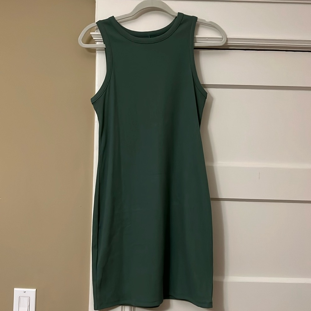Ribbed mini dress